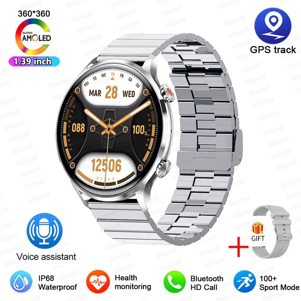 2025 New Smartwatch Women AMOLED HD Screen Always