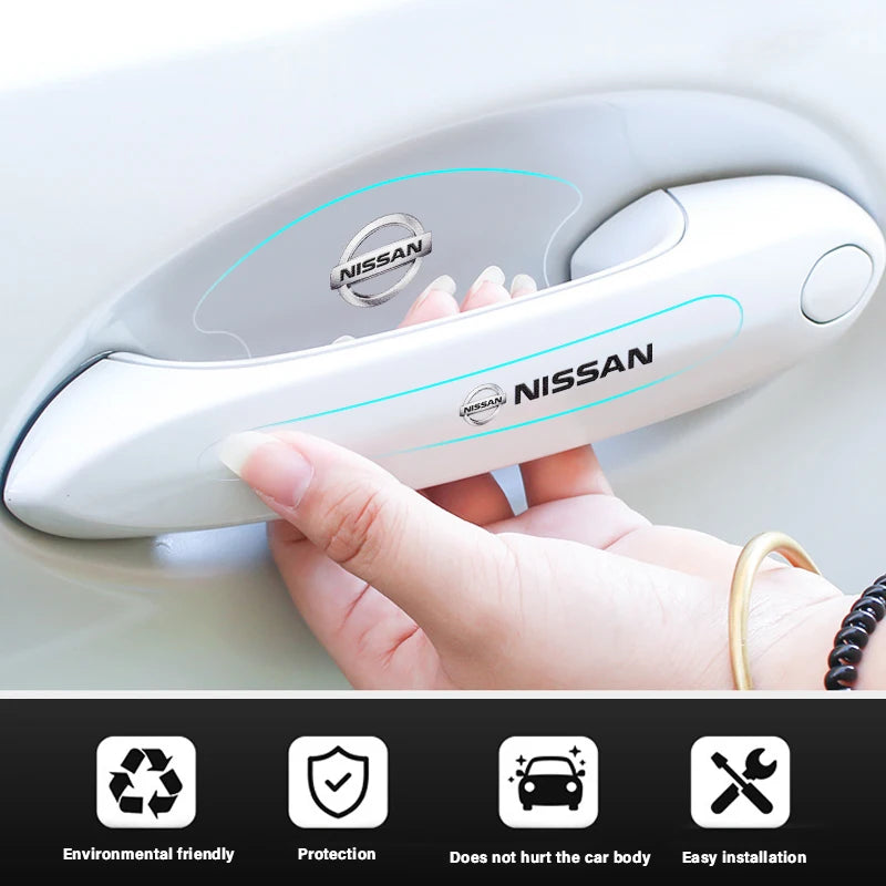 Car Door Handle Cup Protector Stickers Protection Film