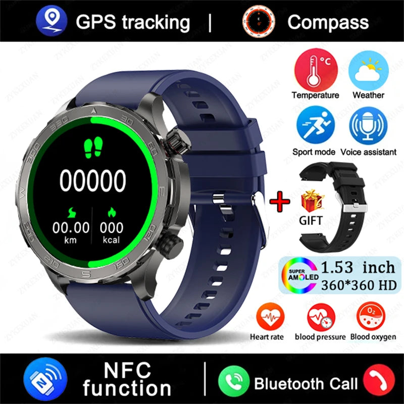 2025 New Bluetooth Call Smart Watch Men For