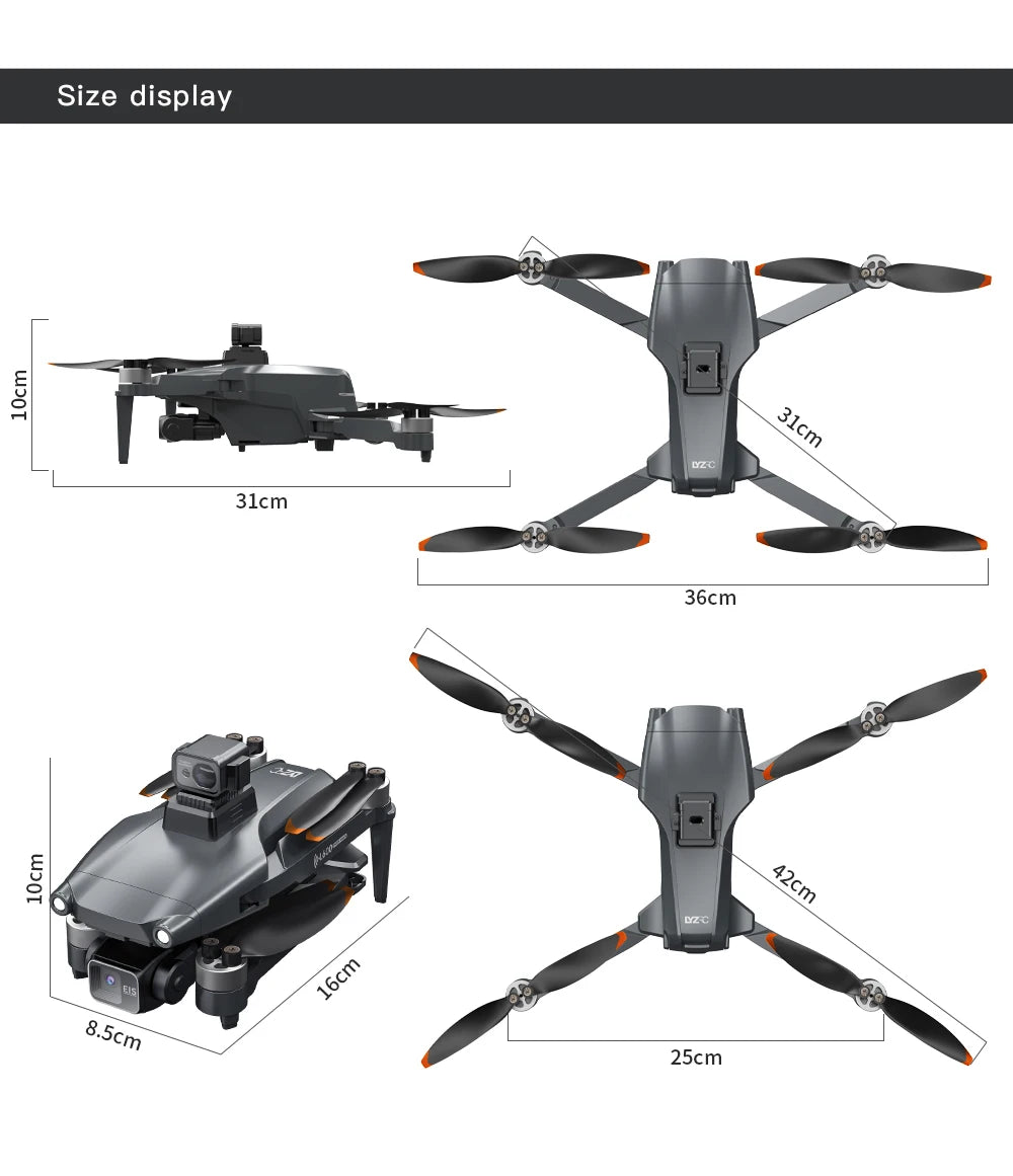 2025 New L600 PRO MAX GPS Drone 5KM