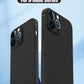 Luxury Black Silicone Matte Phone Case For iPhone
