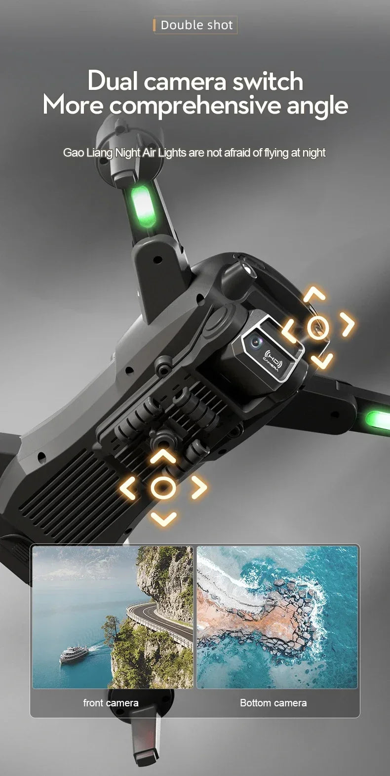 XIAOMI MIJIA S2S Mini Drone Profesional 8K Dual