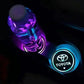 2PCS Car Water Cup Coaster Holder Led Atmosphere
