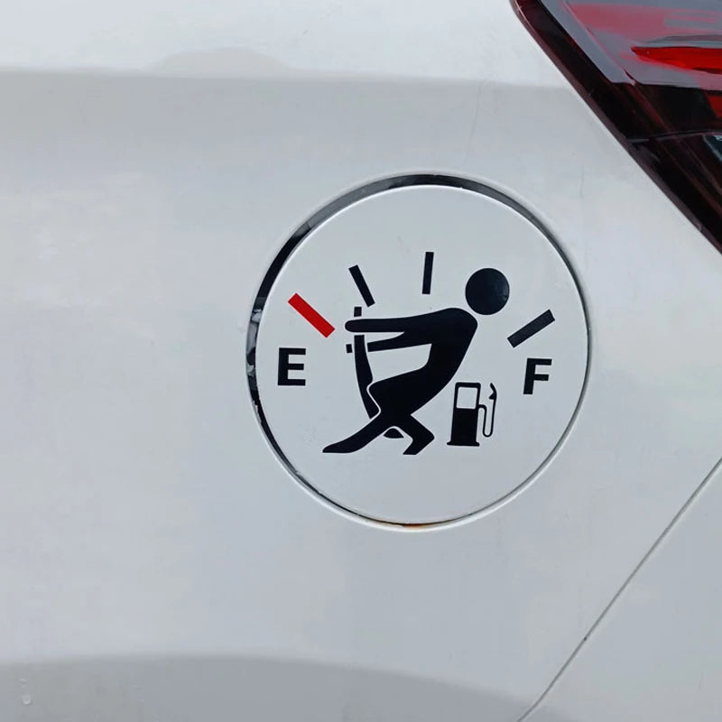 New 1PC Funny Car Stickers High Gas Consumption