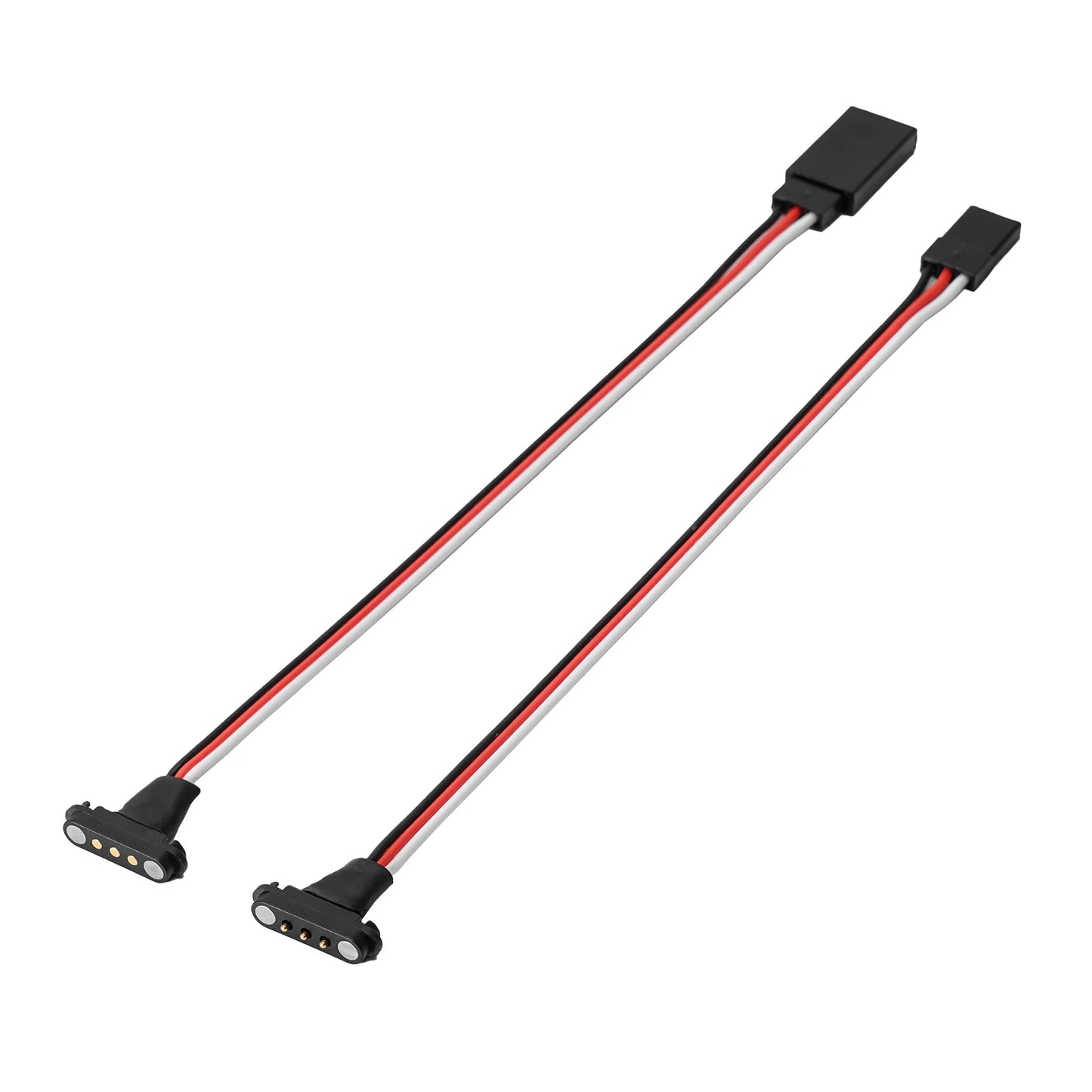 INJORA Magnetic Snap-on JR Extension Cable 1-to-2 Y