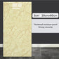 10pcs 3D Wall Sticker classic imitation marble Brick