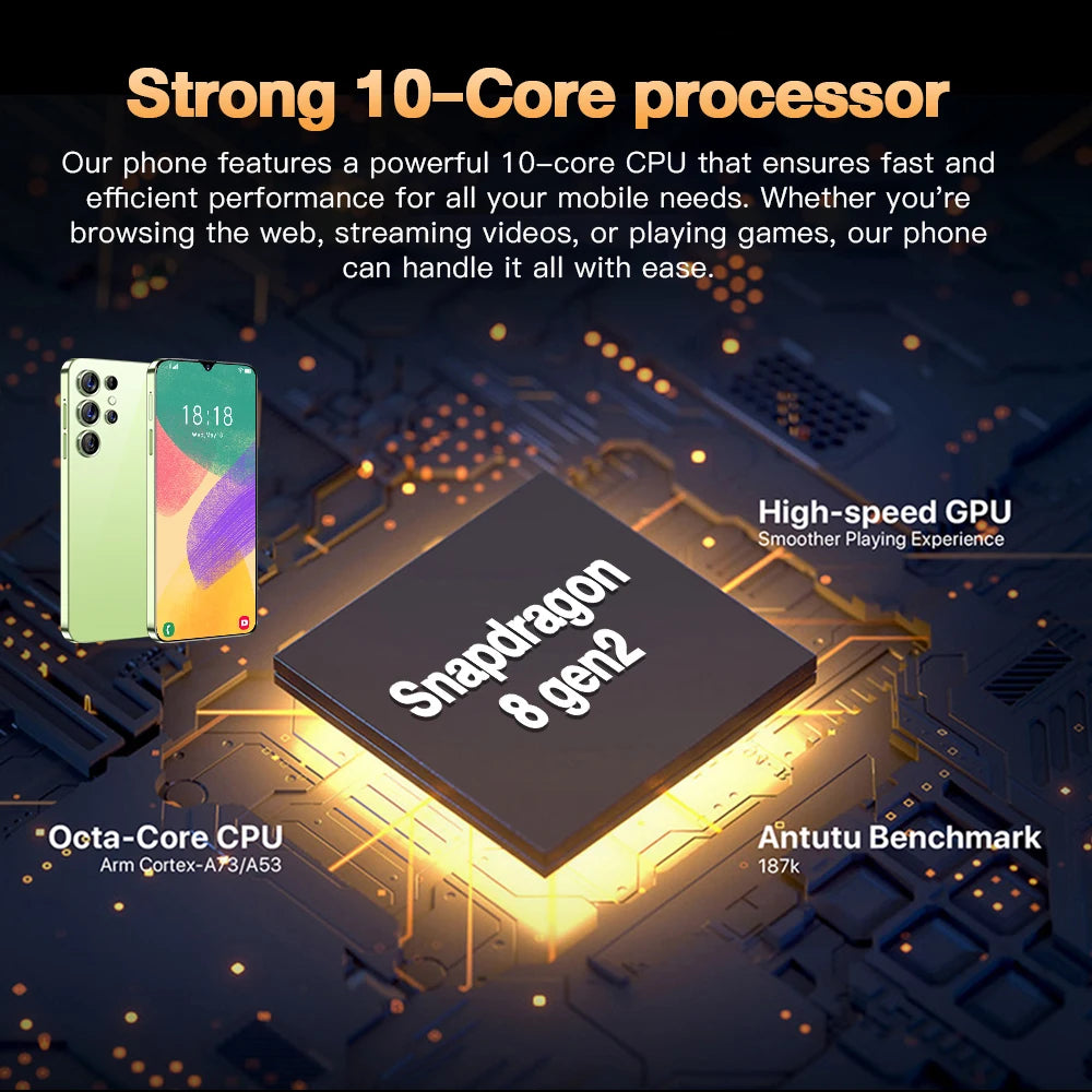 Screen Protector For S26 Ultra Mobile Phones 22GB+2TB
