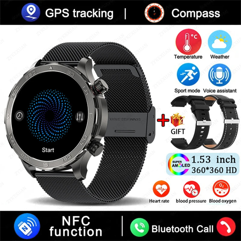 2025 New Bluetooth Call Smart Watch Men For