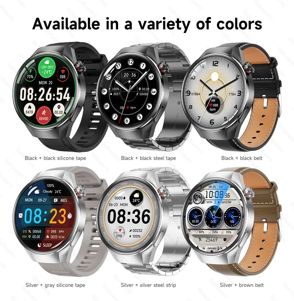 2025 True AMOLED Smart Watch Full touch Screen