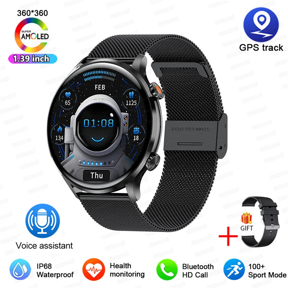 2025 New Smartwatch Women AMOLED HD Screen Always