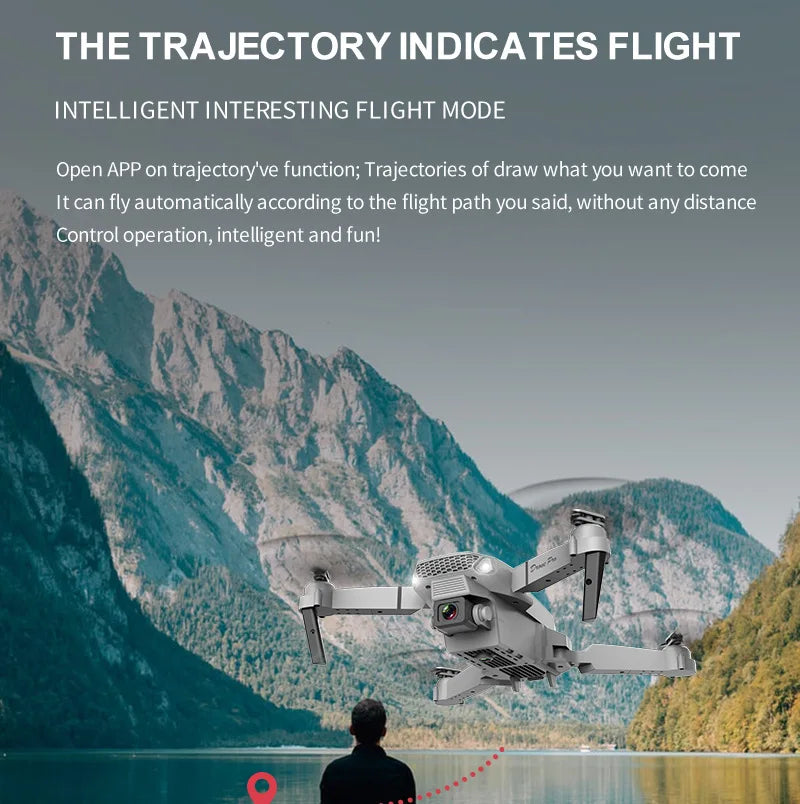 KDBFA 2024 New E88 Pro WIFI FPV Drone
