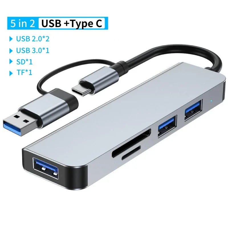 USB 3.0 Type C Adapter Docking Ststion USB