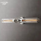 Modern Glass Wall Lamps Lustre LED Lambeth Knurled