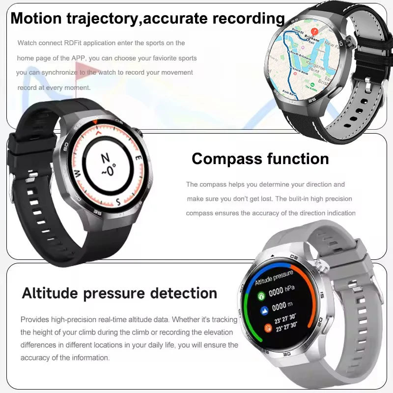 2025 For HUAWEI GT5 Pro GPS Track Smart