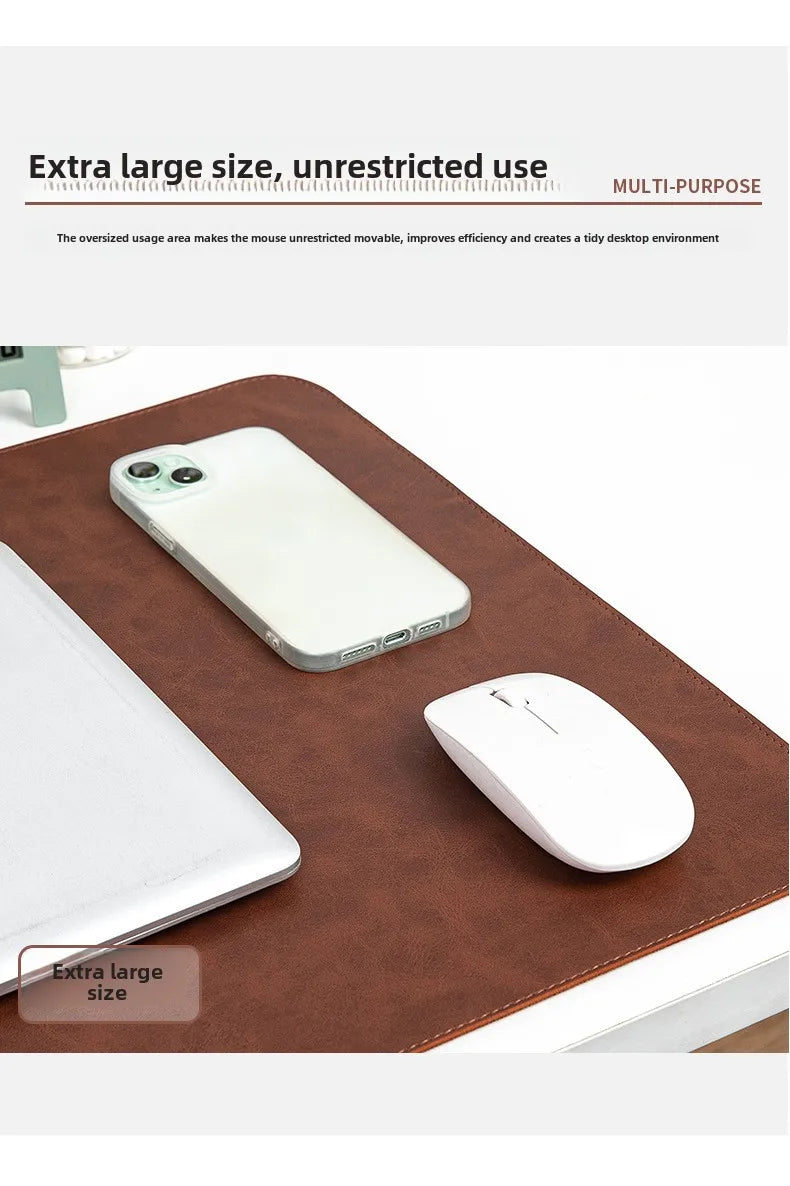 Desk Pad Waterproof PU Mouse Pad Desk Mat