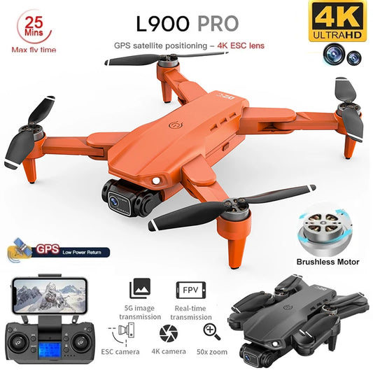 L900 Pro GPS Drone 4K Professional HD Dual