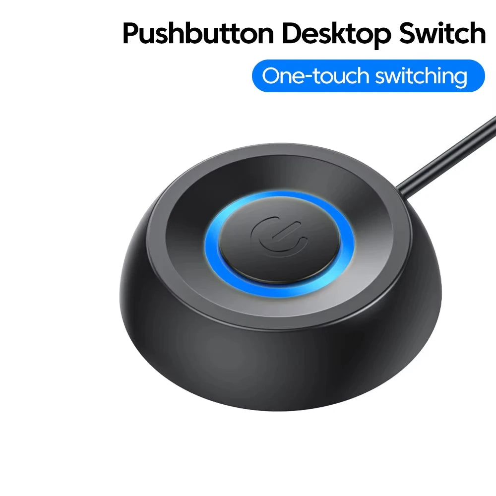 NNBILI Computer Desktop 2M Switch LED Lights PC