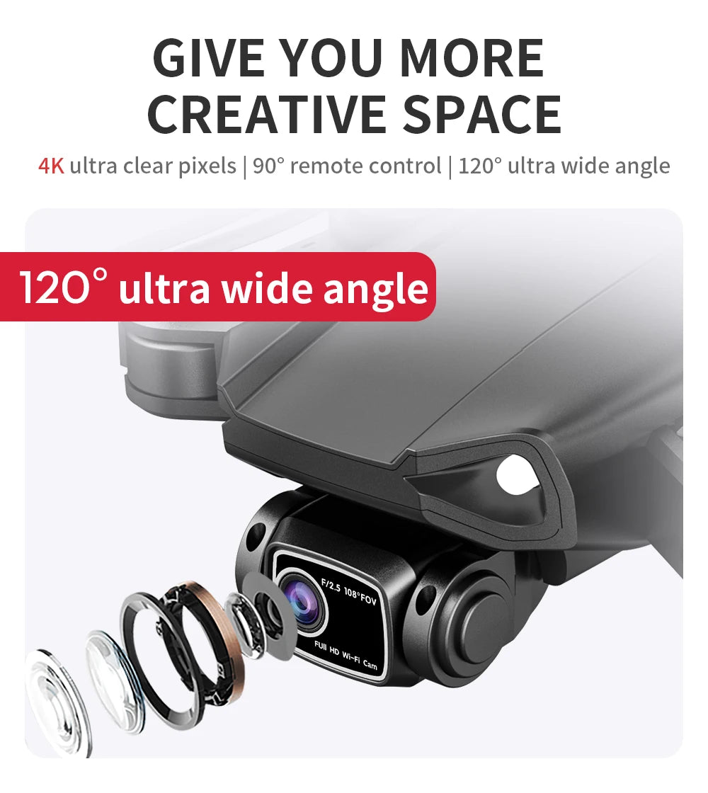 LYZRC L900 PRO SE 4K Professional HD Dual