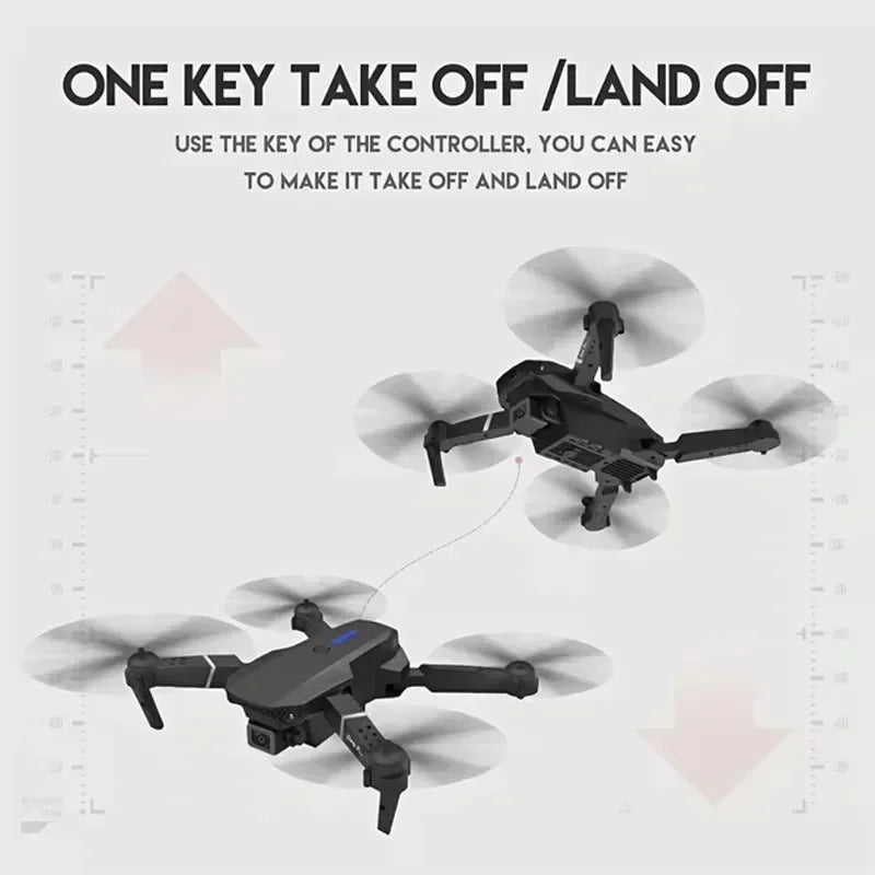 2024 New E88 Pro WIFI FPV Drone Wide
