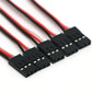 10pcs 100mm/150mm/200mm/300mm/500mm RC Servo Extension Cord Cable Wire