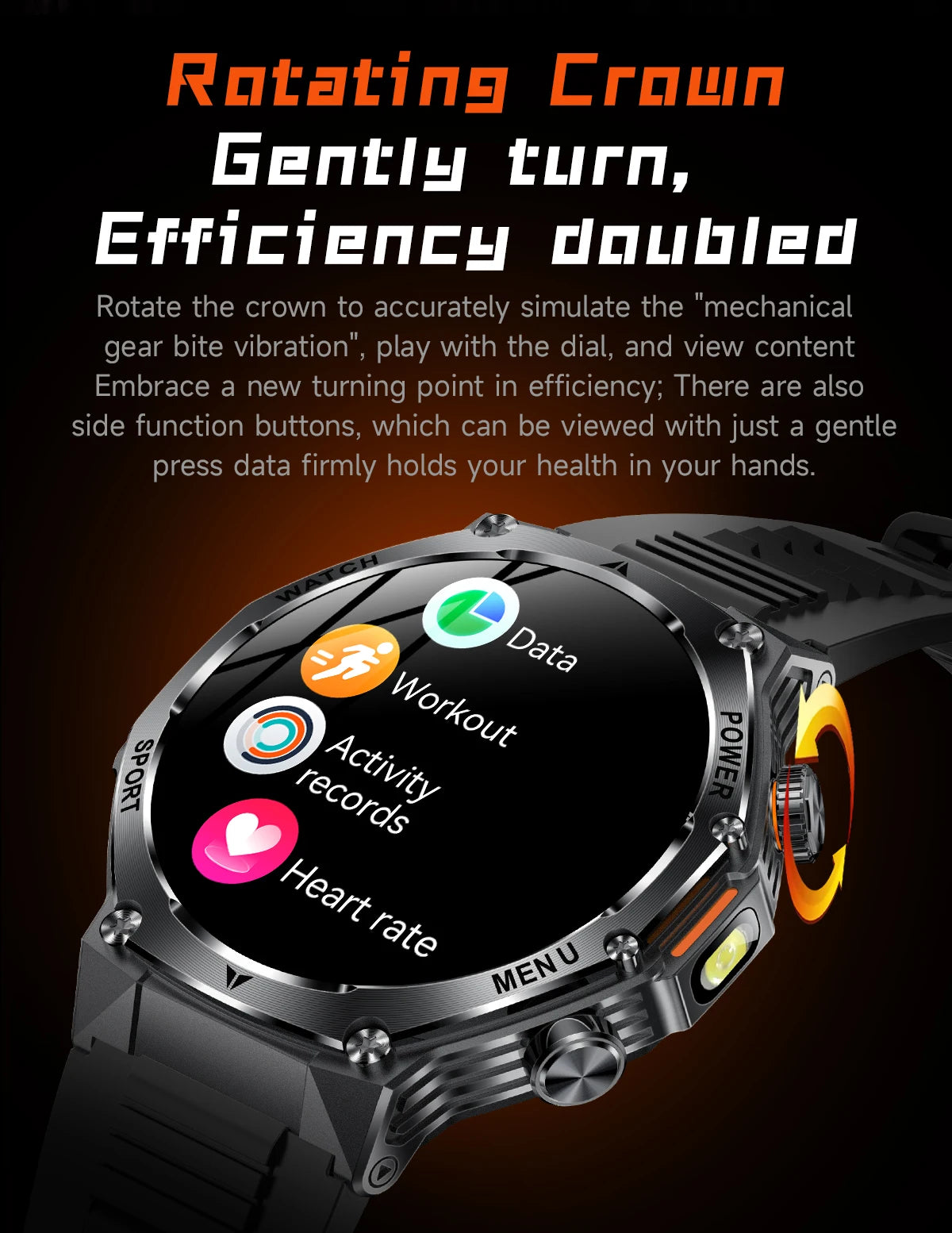 LIGE New Men Smart Watch Bluetooth Calling 800mAh