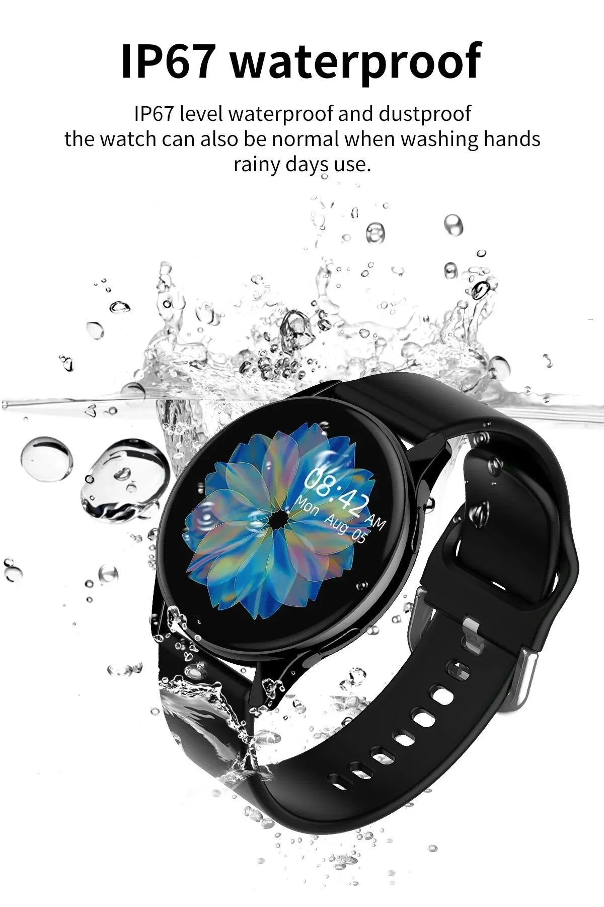 New Women Bluetooth Call Smart Watch HeartRate Blood