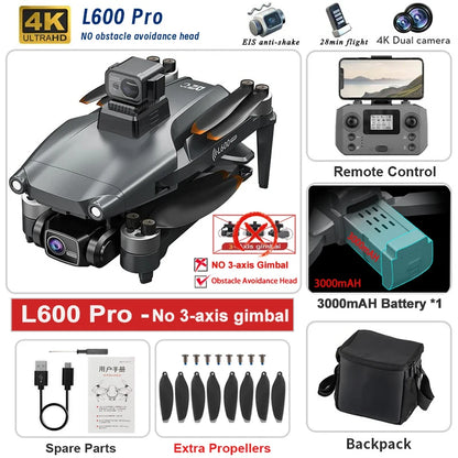 2025 New L600 PRO MAX GPS Drone 5KM