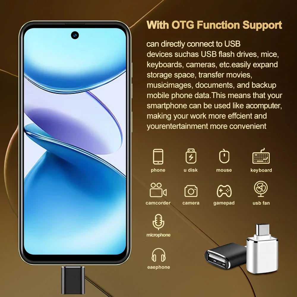 FUFFI X7 Pro Smartphones Cellphone Android 14 6.56