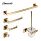 Matte Gold Towel Rack 304 stainless steel Towel