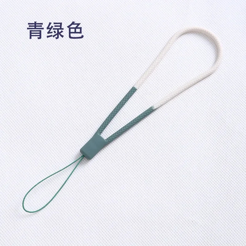 1pc Silicone Wrist Straps Hand Lanyard For Charms