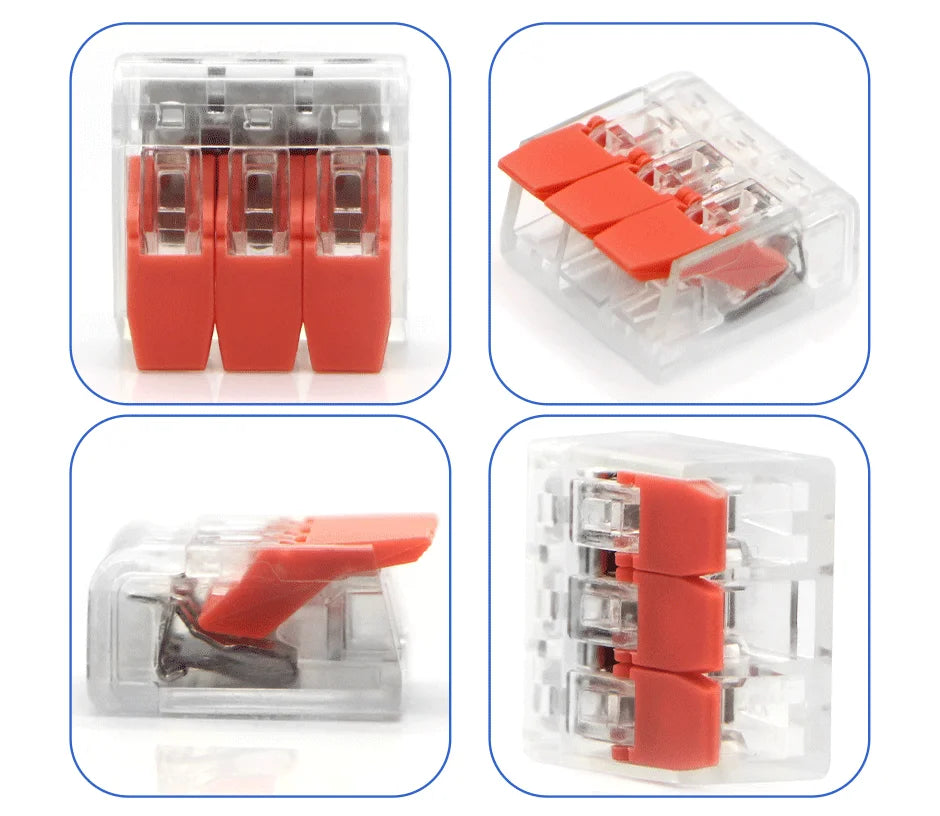 GTRIC Wire Quick Connectors 10PCS 30PCS 2/3/4/5 Ports