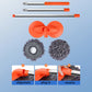 Rotating Three-Section Telescopic Car Wash Mop.Double Head Mop