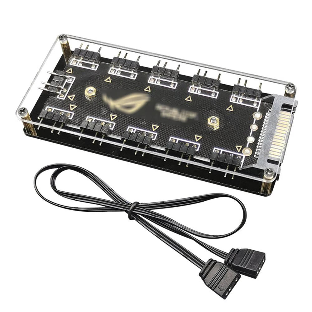 ARGB Connector 1 To 10 Port Splitter Hub