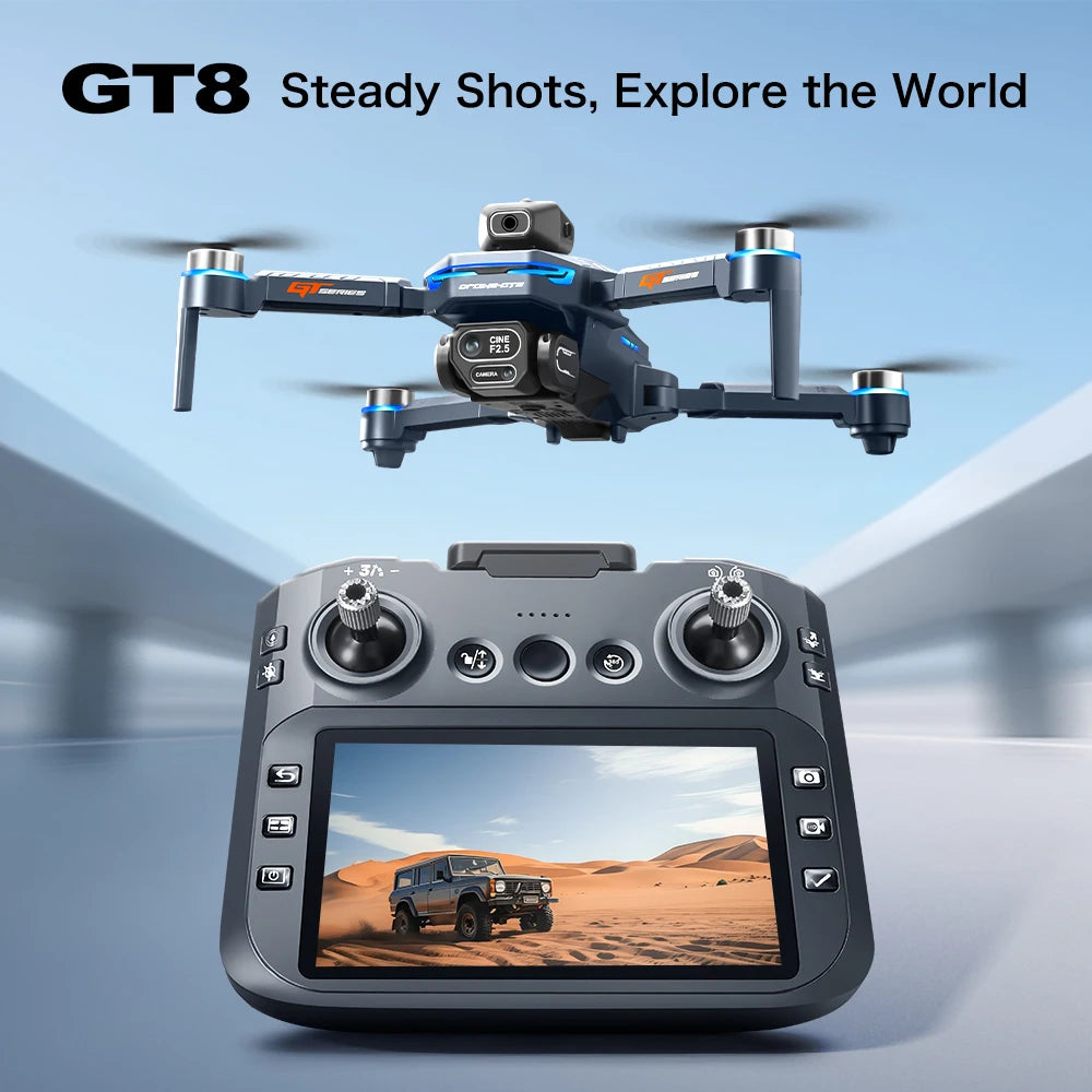 2025 NEW GT8 Rc Drone 8K Profesional HD