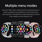 2024 New GPS Smart Watch Women True AMOLED