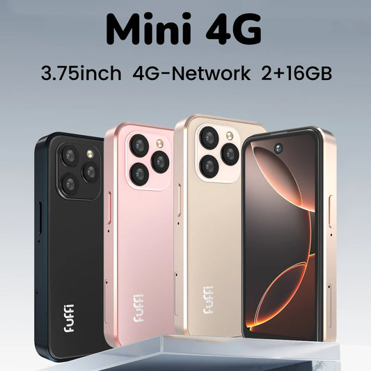FUFFI-i16 Pro Mini Smartphone,4G Network,3.75 inch,2+16GB ROM,Android 10.0,Mobile