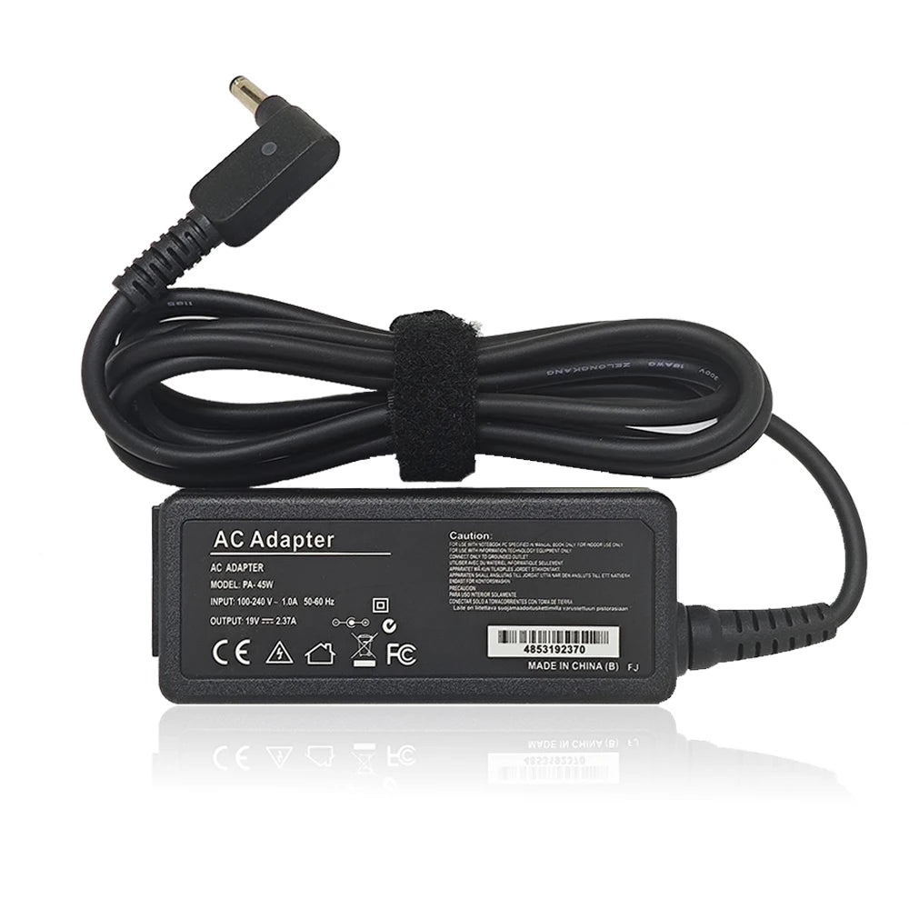 45W 19V 2.37A 4.0*1.35mm Laptop Charger Adapter For