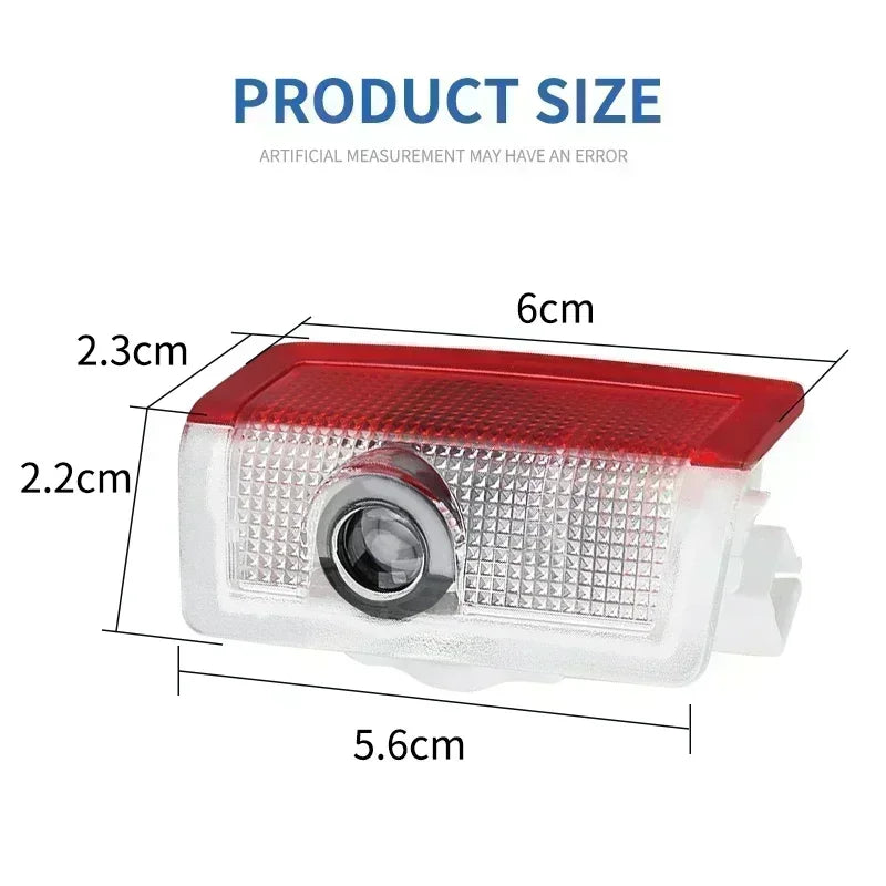 2pcs Led Car Door logo Welcome Light For