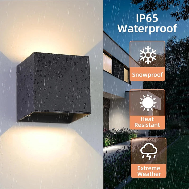 LED Modern Wall Lamp Up And Down Spot