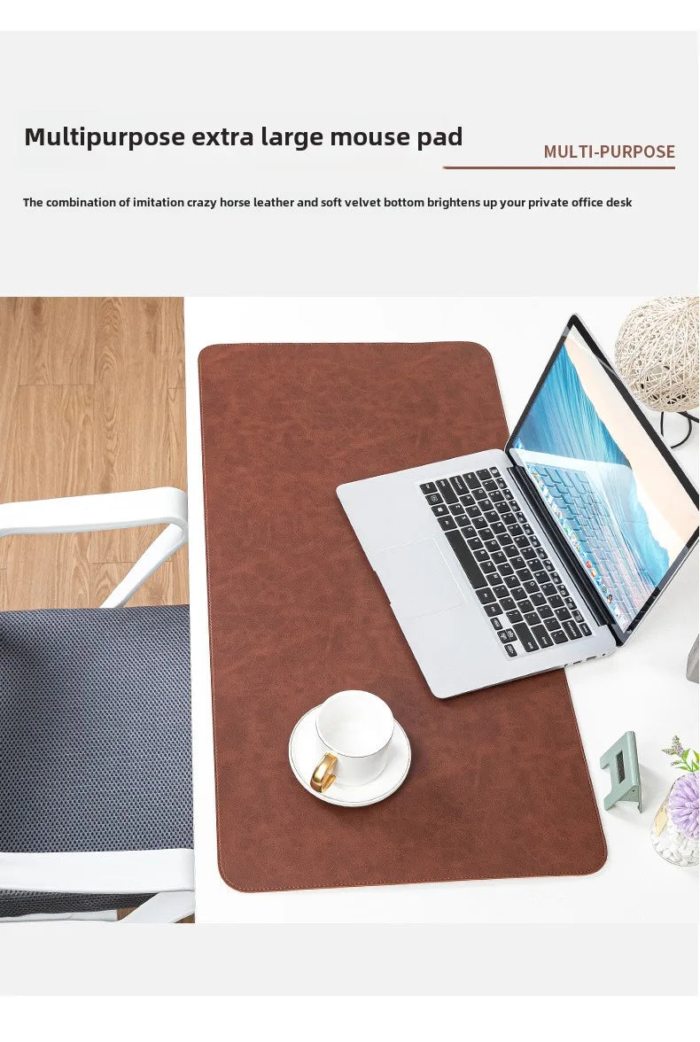Desk Pad Waterproof PU Mouse Pad Desk Mat