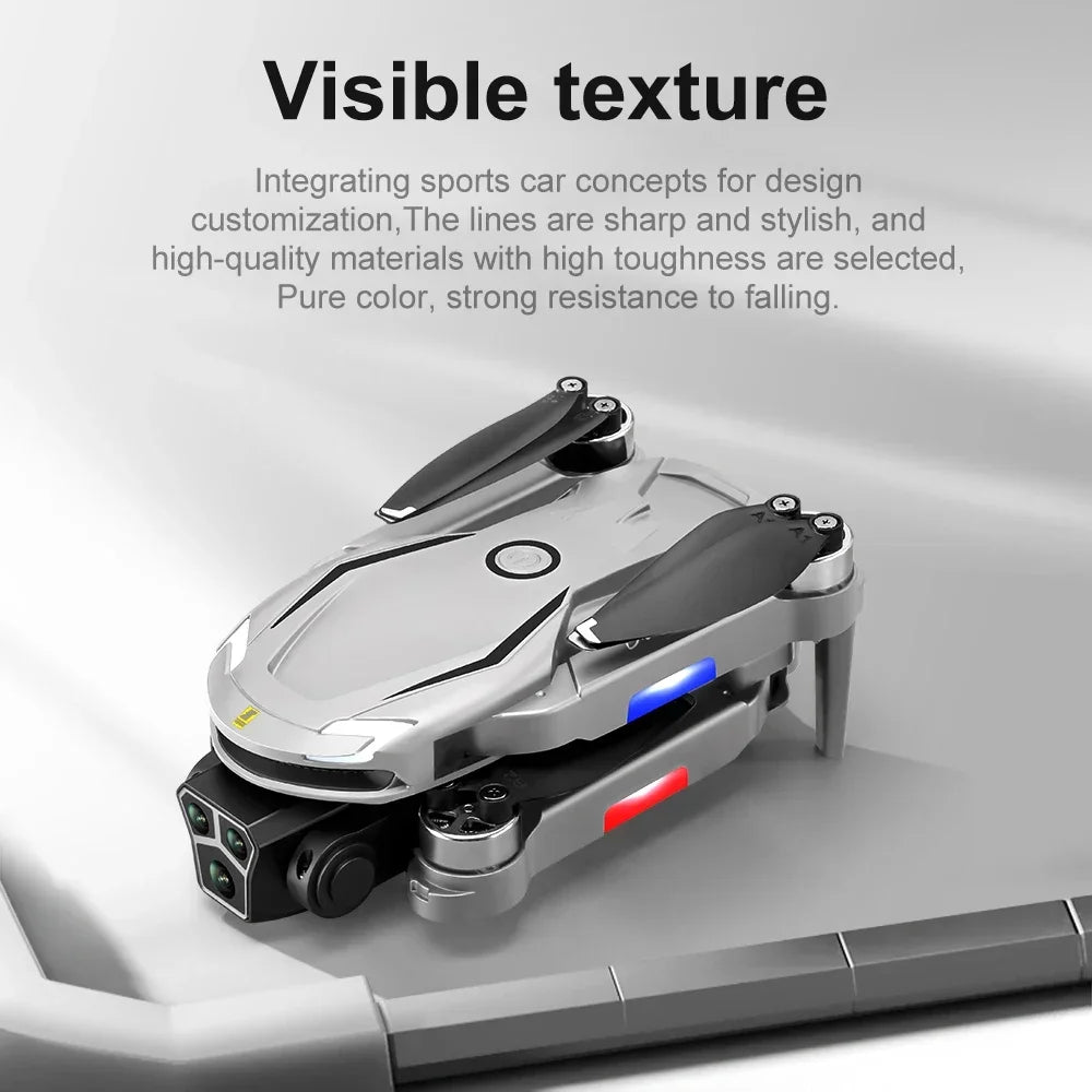 New V888 Brushless Drone 8K Professional HD Triple