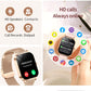2025 New Smart Watch Women Waterproof Bluetooth Call