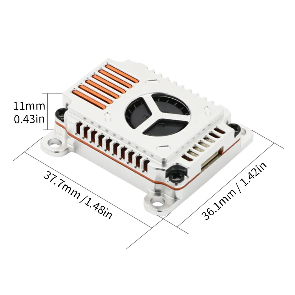 5.8G 5.8GHz 3W Video Transmitter VTX 48CH 25mW/1000mW/2000mW/3000mW