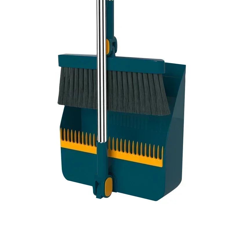 2PCS/Set Broom and Scoop Set Folding Dustpan High-end