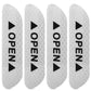 4PCS Reflective Warning Tape for Car Door Safety