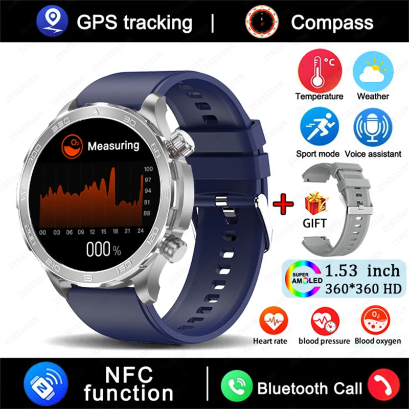 2025 New Bluetooth Call Smart Watch Men For
