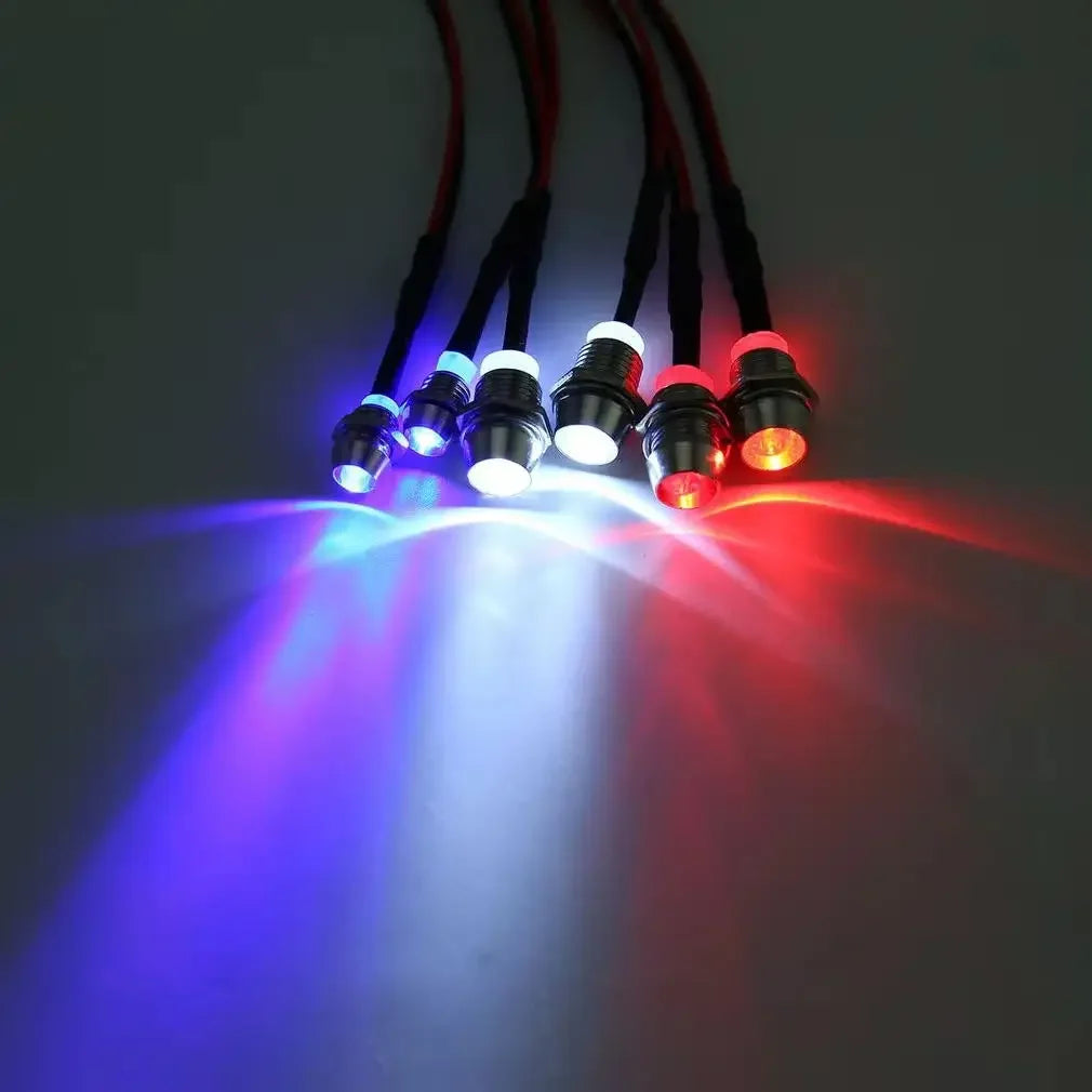 RC LED Light Kit Headlamps for 1/10 1/8