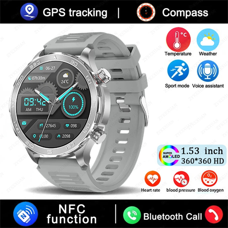 2025 New Bluetooth Call Smart Watch Men For
