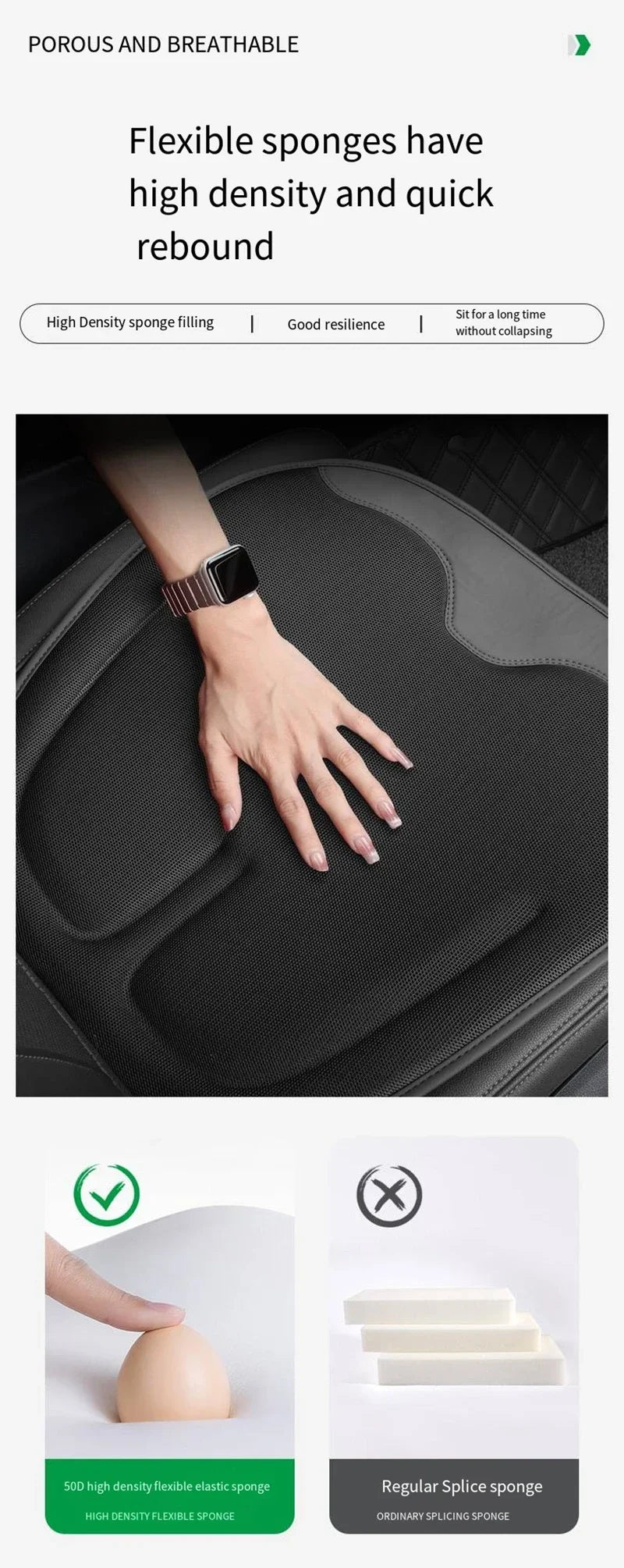 Universal Four Seasons Car Gel Cooling Seat Cushion