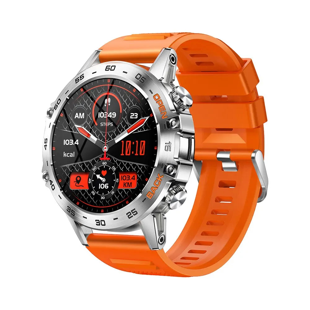 MEVADEN Steel 1.39 Bluetooth Call Smart Watch Men